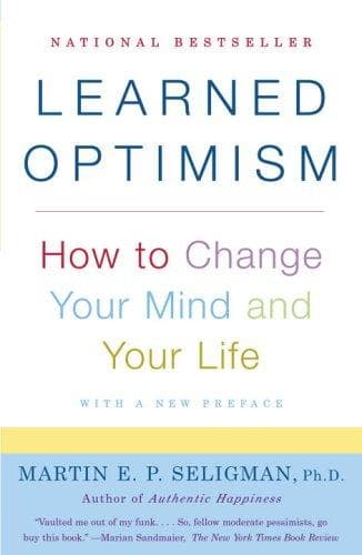 Sampul buku Learned Optimism oleh Martin Seligman