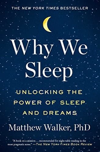 Sampul buku Why We Sleep oleh Matthew Walker