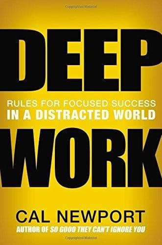 Sampul buku Deep Work oleh Cal Newport
