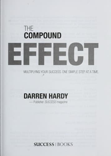Sampul buku The Compound Effect oleh Darren Hardy