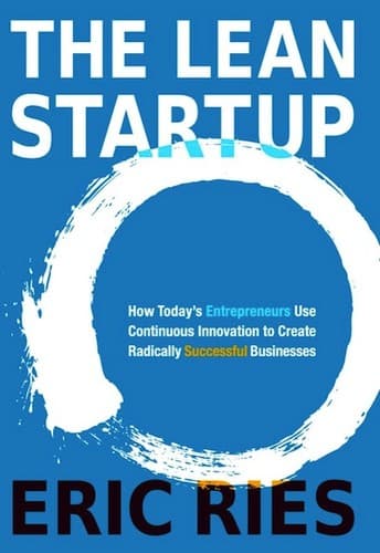 Sampul buku The Lean Startup oleh Eric Ries