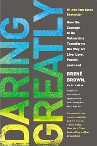 Sampul buku Daring Greatly oleh Brené Brown