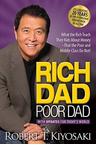 Sampul buku Rich Dad Poor Dad oleh Robert Kiyosaki
