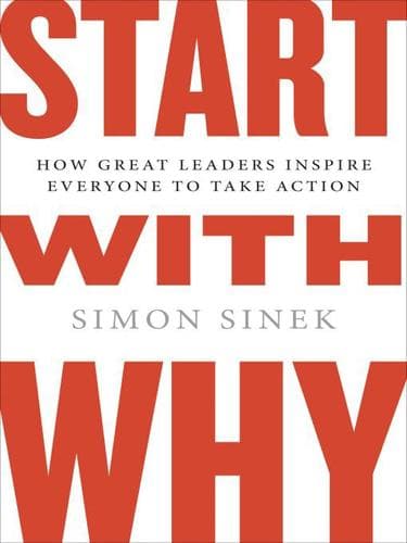 Sampul buku Start With Why oleh Simon Sinek