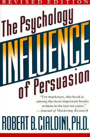 Sampul buku Influence oleh Robert Cialdini